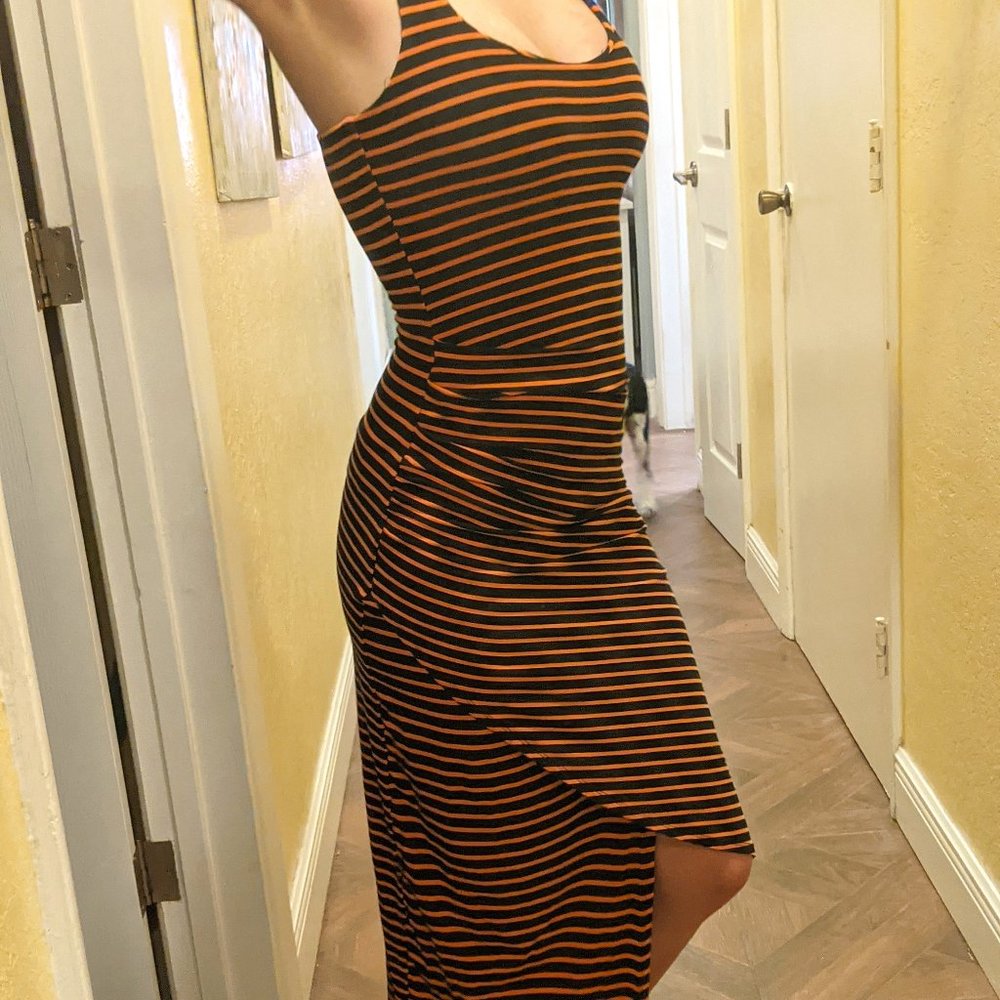 Bebe High-Low Maxi Dress